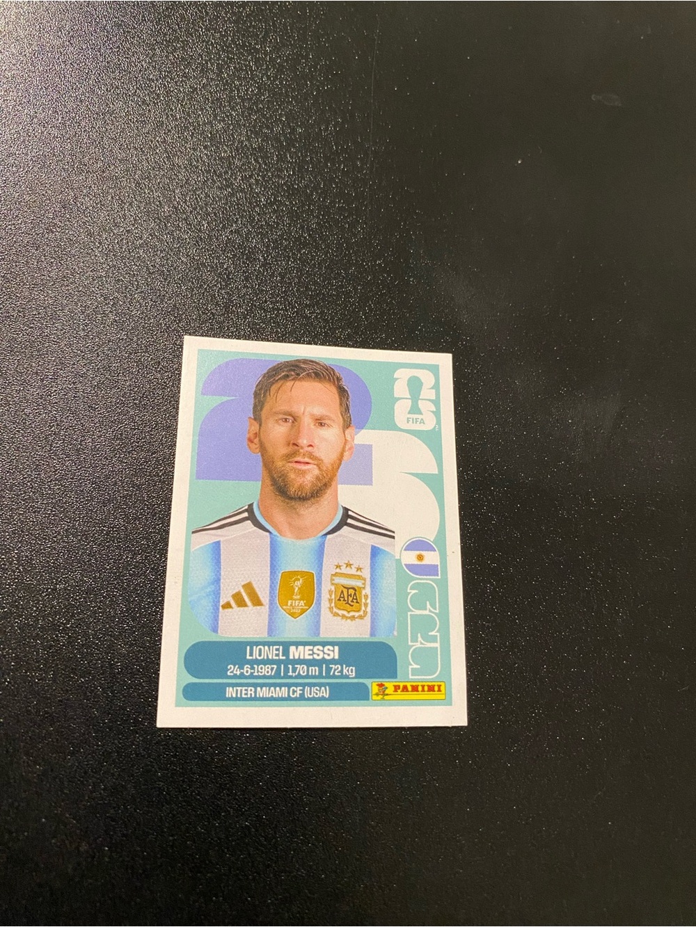 Panini FIFA World Cup 2026-Lionel Messi Sticker